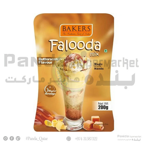 Bakers Falooda Mix Butterscotch 200Gm