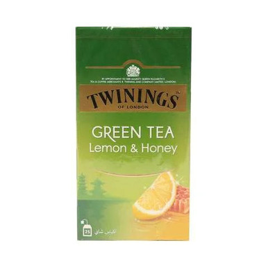 Twinings Green Tea Lemon & Honey 25's - Panda.qa