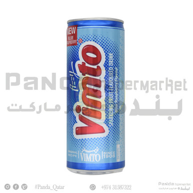 Vimto Sparkling Blue Raspberry 250Ml - Panda.qa