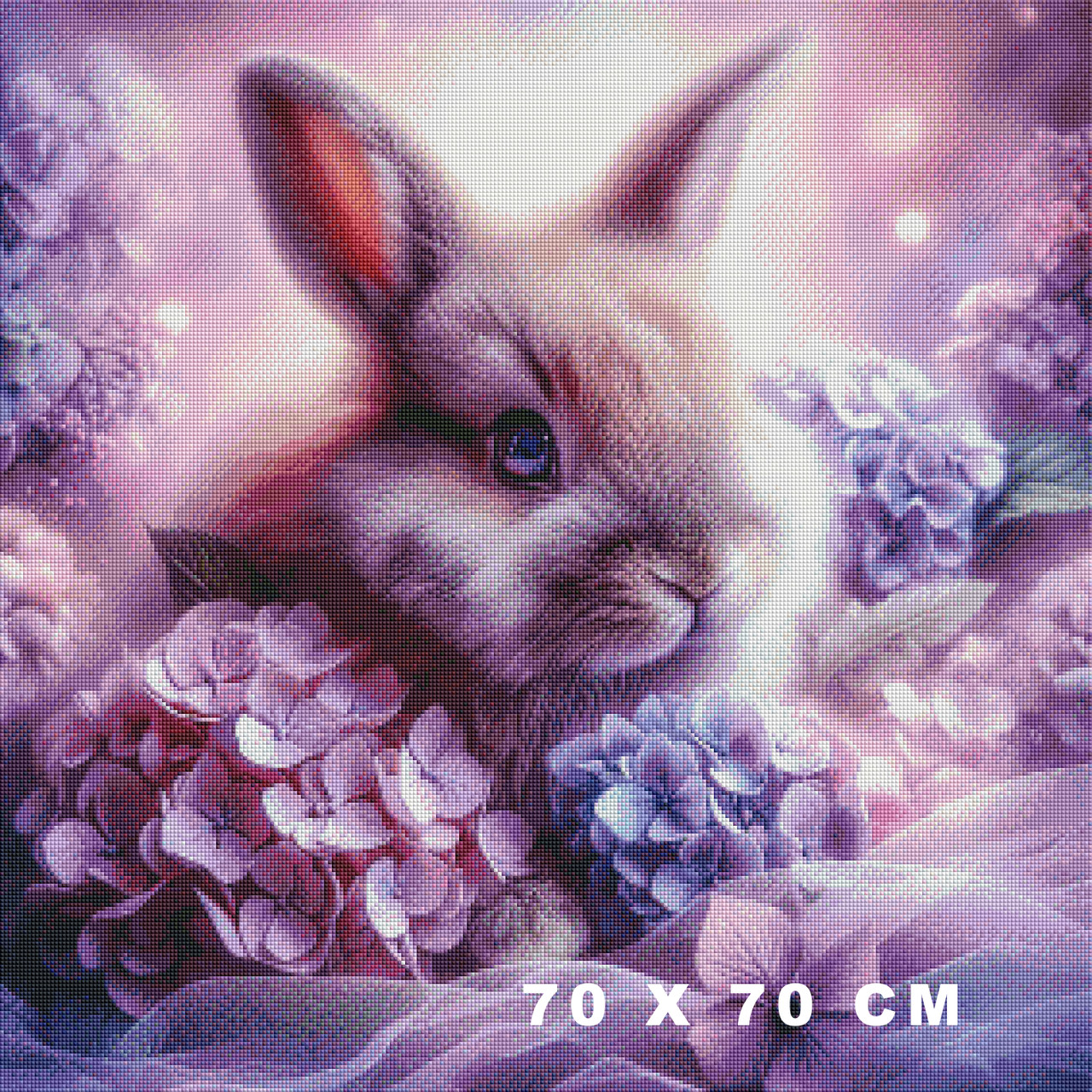 Spring Blossom Bunny Diamond Art Kit