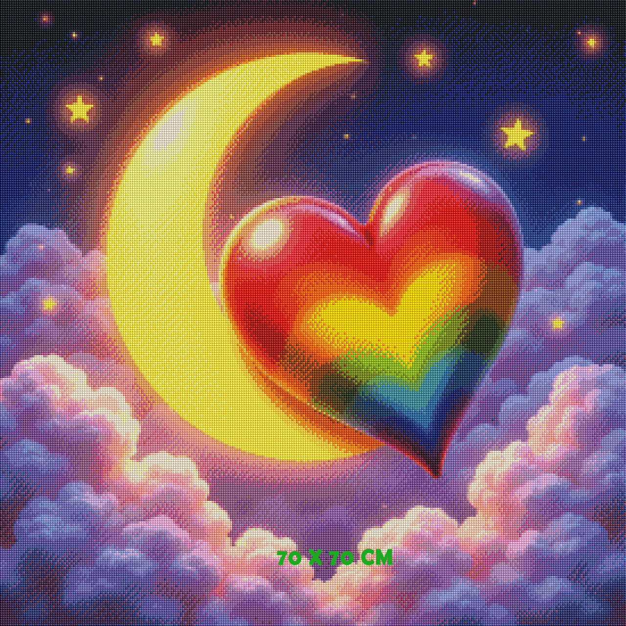 Pride Heart Dreams – Licensed Diamond Art Kit by Taza Creations