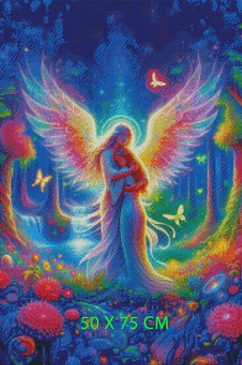 Angel Hug – Licensed Diamond Art Kit by © Spirit of the Rainbow