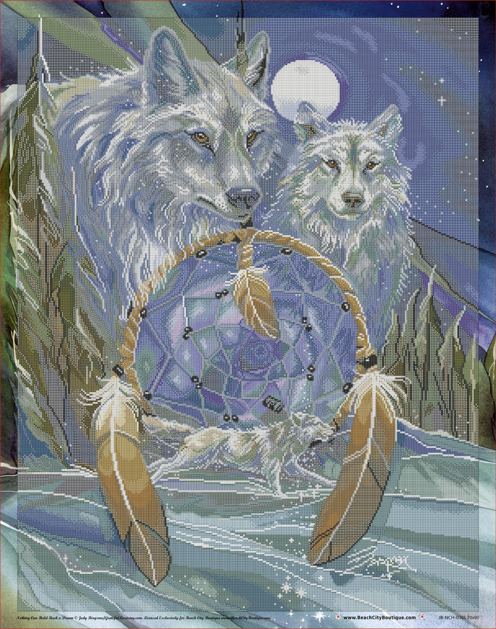 Nothing Can Hold Back a Dream ©Jody Bergsma 100% Hand-Rendered