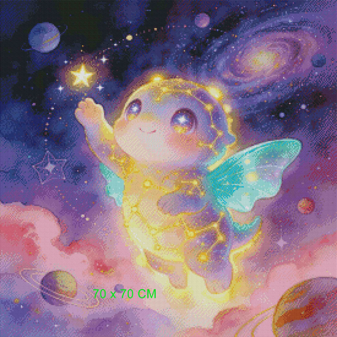 Nanie's Galaxy Adventure © Natasha Muir - Diamond Art Kit Made to Nanie's Galaxy Adventure © Natasha Muir - Diamond Art Kit Made to