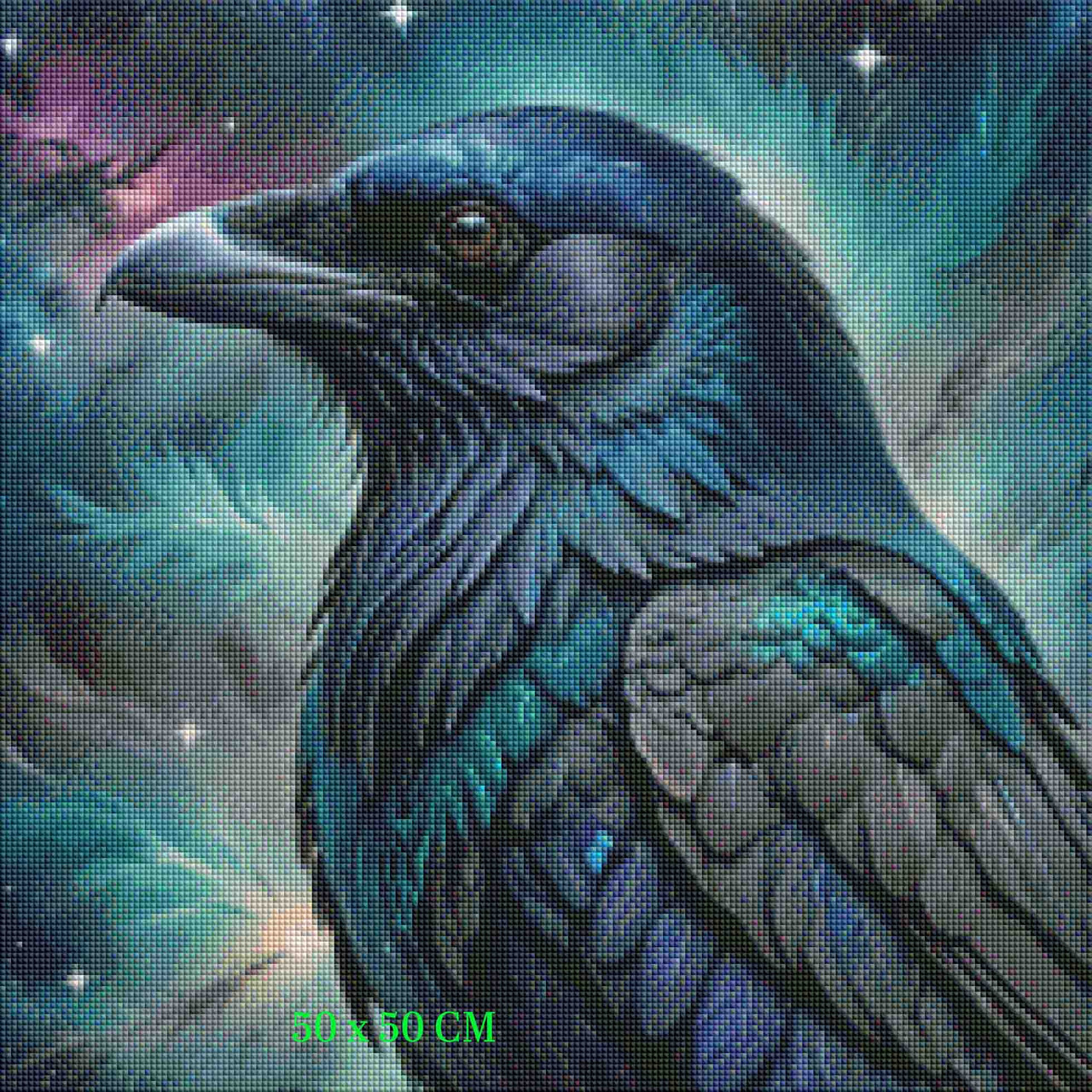 Celestial Raven Spirit © Kelly Reins - Diamond Art Kit Made to Order