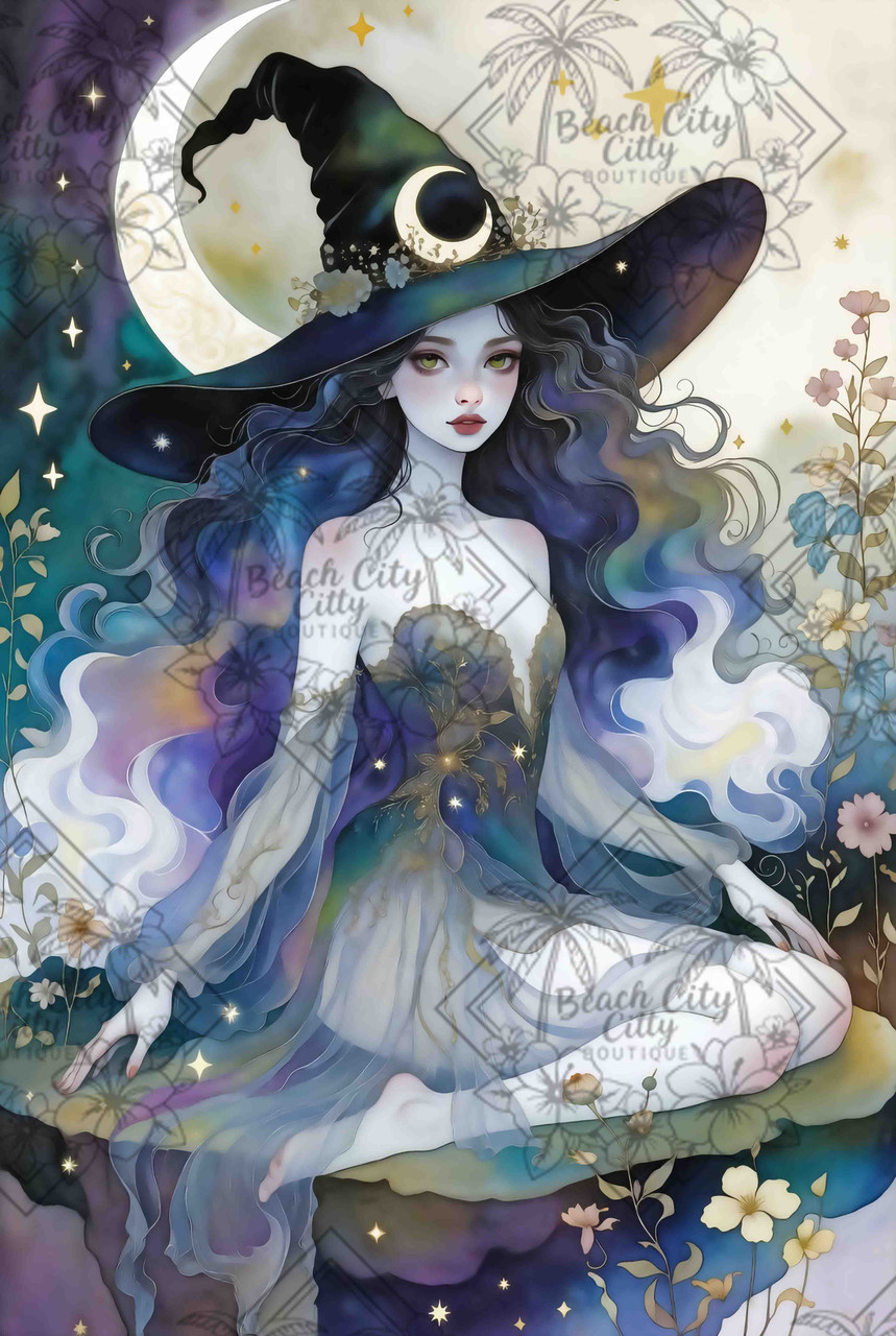 Cosmic Witch Reverie © Dreamy Witch– Licensed Diamond Art Kit