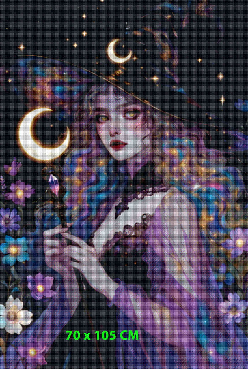 Celestial Witch Light © Dreamy Witch– Licensed Diamond Art Kit