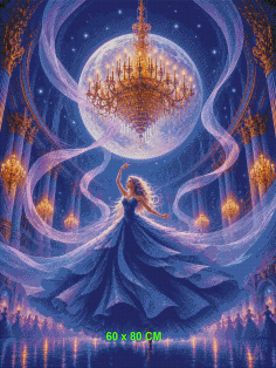 Celestial Waltz Dreams ©Sandrietta – Licensed Diamond Art Kit