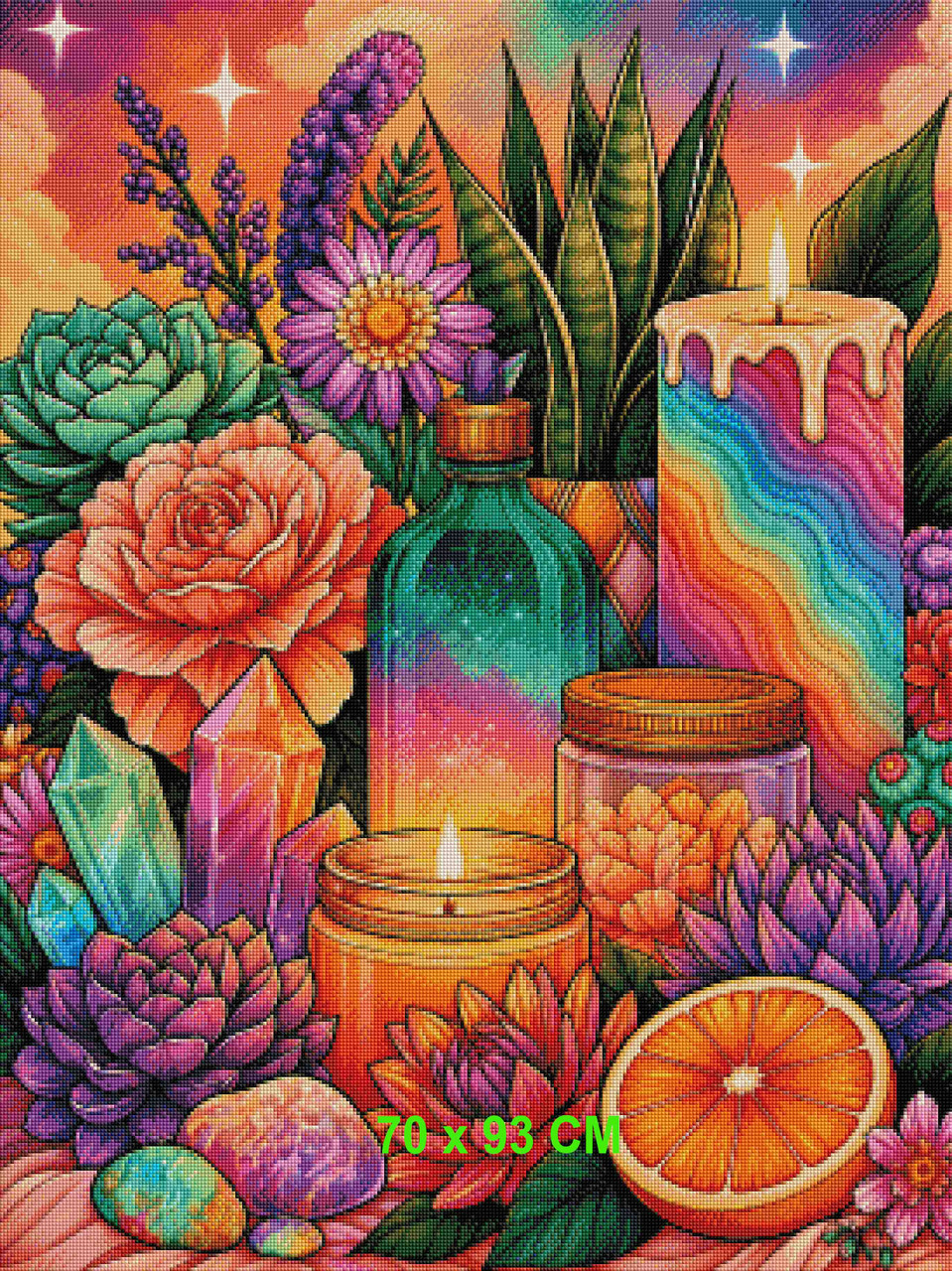 Botanical Spa Serenity ©Finira Art – Licensed Diamond Art Kit