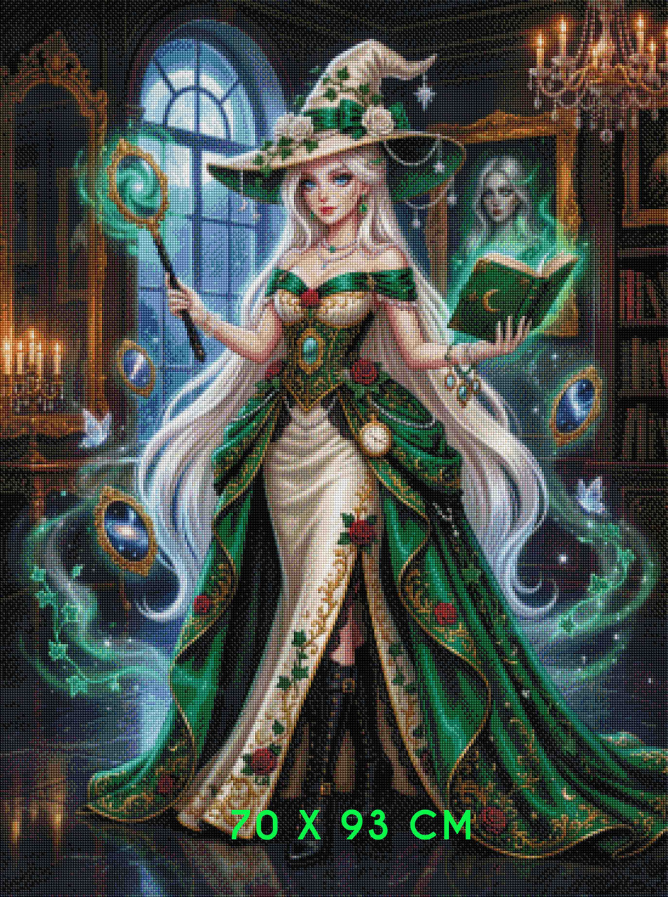 Dorian Gray Witch © Dreamy Witch– Licensed Diamond Art Kit - Made