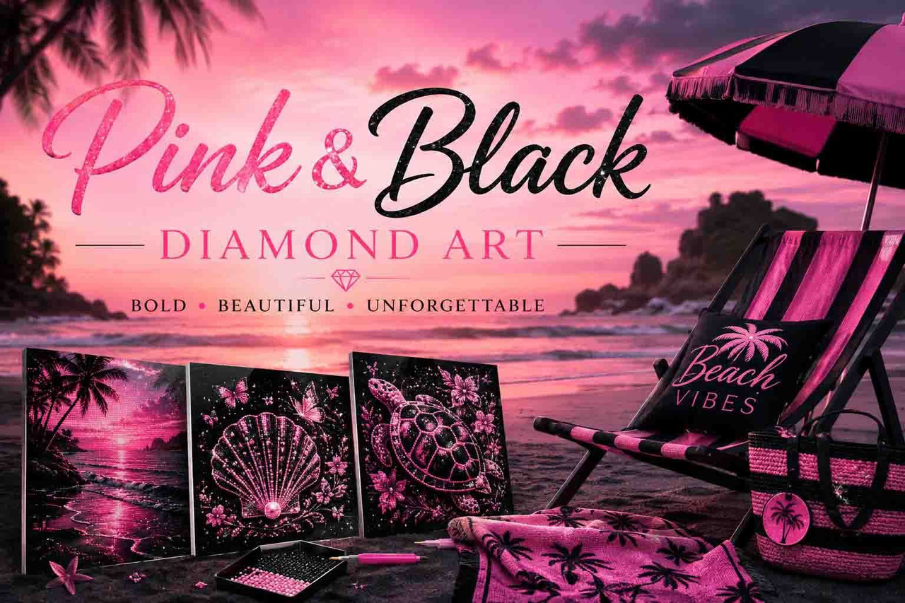 Pink and Black