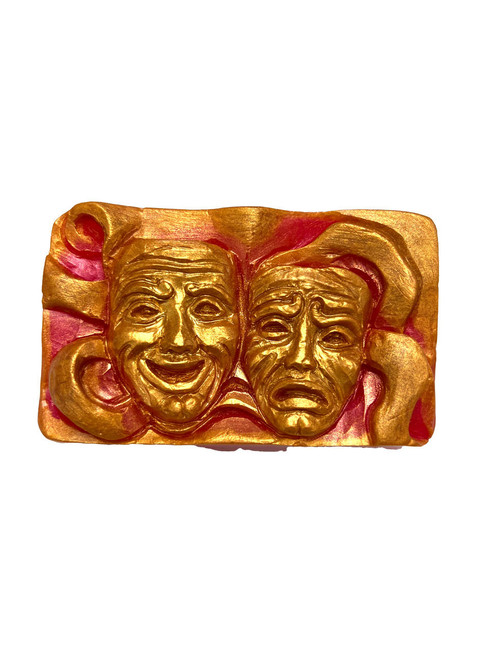 Beach City Boutique Theater Mask Soap, Comedy Tragedy, Drama 