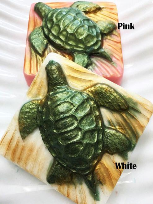 Beach City Boutique Handcrafted Hawaiian Turtle Soap Bar - Tropical Island Vibes! Aloha Gifts for Ohana
