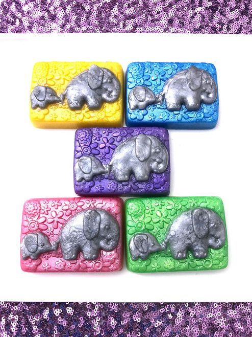 Beach City Boutique Elephant Soap, 1 Bar, Zoo Party Soap, Soap Favors, Baby Shower, Kids Soap, Baby Soap, Party Favors, Gender Reveal 