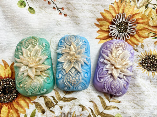 Beach City Boutique Golden Lotus Flower Soap 