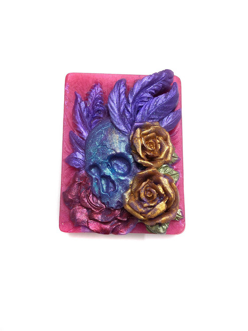 Beach City Boutique Sugar Skull Soap, Day Of The Dead, Gift for her, Gift for him, Dia De Los Muerto, Gothic Decor, Halloween Decor 