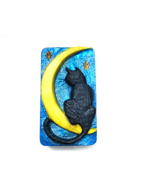 Beach City Boutique Black Cat Soap, Crescent Moon 