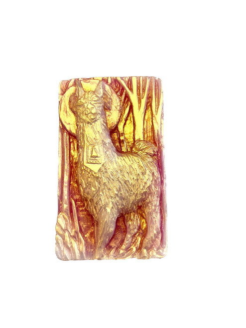 Beach City Boutique Shimmering Llama Soap - Customizable Colors and Scents for Llama Lovers! 