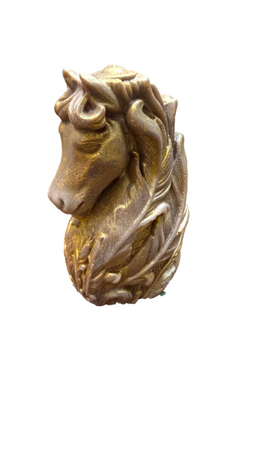 Feathered Spirit Horse Artisan Soap – 3D Sculpted Decorative Bath Soap