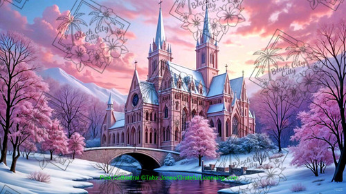 Mountain Kingdom ©Tabz Jones - Diamond Art Kit Made to Order