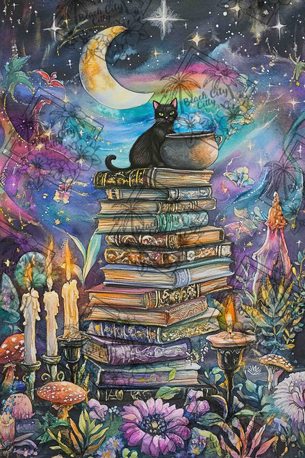 Neko Around the World by Sakura - Hand Render Pre Order for 70 x 105 CM