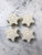 Beach City Boutique Snowflake Soap,4 Pack,  Glitter Snowflakes 