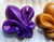 Beach City Boutique Mardi Gras Celebration: Fleur de Lis Vegan Soap - Handcrafted Guest Size Bar 