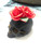 Beach City Boutique Skull Soap, Black Skull and Roses 