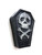 Beach City Boutique Skull and Crossbones Coffin Soap - Halloween Decor and Pirate Lover's Gift 