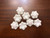 Beach City Boutique Sparkly Snowflake Mini Soaps - Perfect for Party Favors and Bath Bomb Embeds 