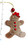 Beach City Boutique Gingerbread  Freshie, Made to Order, Stocking Stuffer 