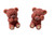 Beach City Boutique Speak and See Teddy Bears Soap Figurines, 2 pieces