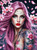 Warrior in Bloom – Breast Cancer Awareness Diamond Art Kit – Made to Order