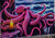 The Pink Octopus of the Gothic Sea Diamond Art Kit - Made to Order © Kelly Reins