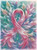 Pink Ribbon: Strength & Awareness Diamond Art Kit - Made to Order © Kelly Reins