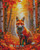 75 x 85Autumn Birch Forest Guardian – Diamond Art Kit