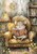Diamond painting of a mouse reading a book in a cozy armchair beside a lamp and bookshelf, illustrated by Sakura. Diamond painting of a mouse reading a book in a cozy armchair beside a lamp and bookshelf, illustrated by Sakura.
