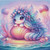 Pastel Sea Spirit – Licensed Diamond Art Kit by Sandrietta