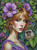 Violet Jungle Maiden - Diamond Art Kit Made to Order © Kelly Reins