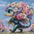 Blossom Dragon Courier  – Licensed Diamond Art Kit by Sandrietta