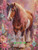 Pastel Blossom Stallion  – Licensed Diamond Art Kit by Sandrietta