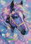 Floral Twilight Horse – Licensed Diamond Art Kit by © Sakura