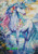 Rainbow Seaside Horse – Licensed Diamond Art Kit by ©Sakura