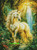 Golden Forest Unicorn– Licensed Diamond Art Kit by ©Sakura