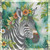 Floral Zebra Beauty  - Diamond Art Kit Made to Order © Kelly Reins