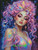 Pastel Rainbows and Dreams ©Tabz Jones - Diamond Art Kit Made to Order