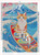 Surfing Fuji Cat – Licensed Diamond Art Kit by Nadaya Illustration