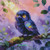 Dreamy Baby Raven © Natasha Muir - Diamond Art Kit Made to Order