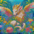 Mystical Forest Griffin © Kelly Reins - Diamond Art Kit Made to Order