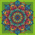 Radiant Heart Mandala © Kelly Reins - 40 x 40 CM - Crystal Diamond Painting Kit (Full Drill Round Acrylic Crystals)